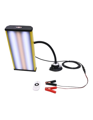 Complete Led Light Lamp - 3 Strips Cw-Ww-35 Cm Met Zuignap